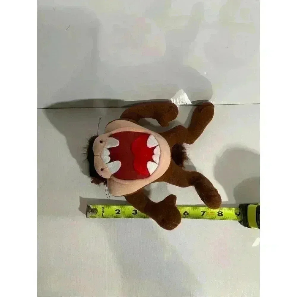 Tasmanian Devil (1994) Looney Tunes Small Novelty Plush with Hoop in back - Picture 3 of 8